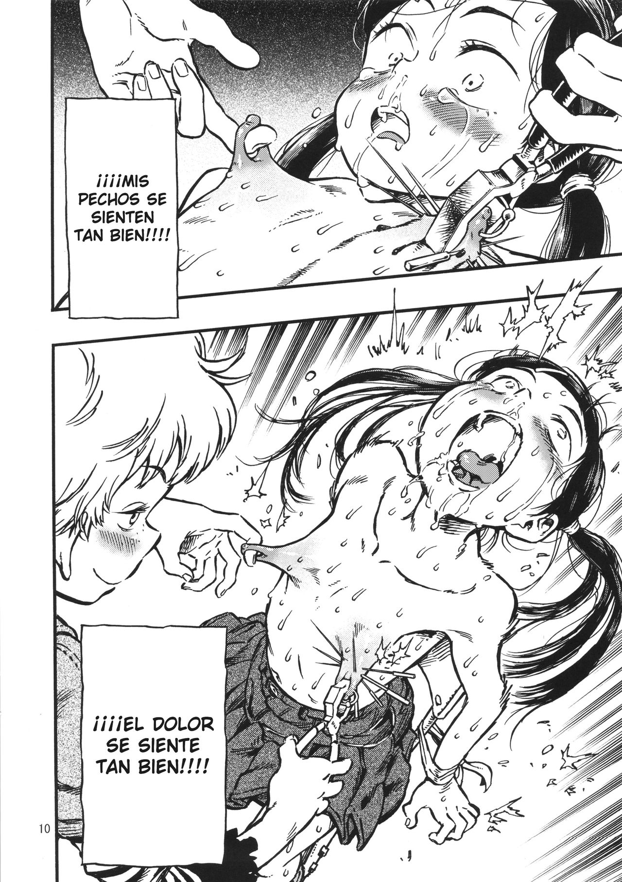 Geroko-chan to Chikubiko-chan | Vomitocita y Pezoncita page 9 full