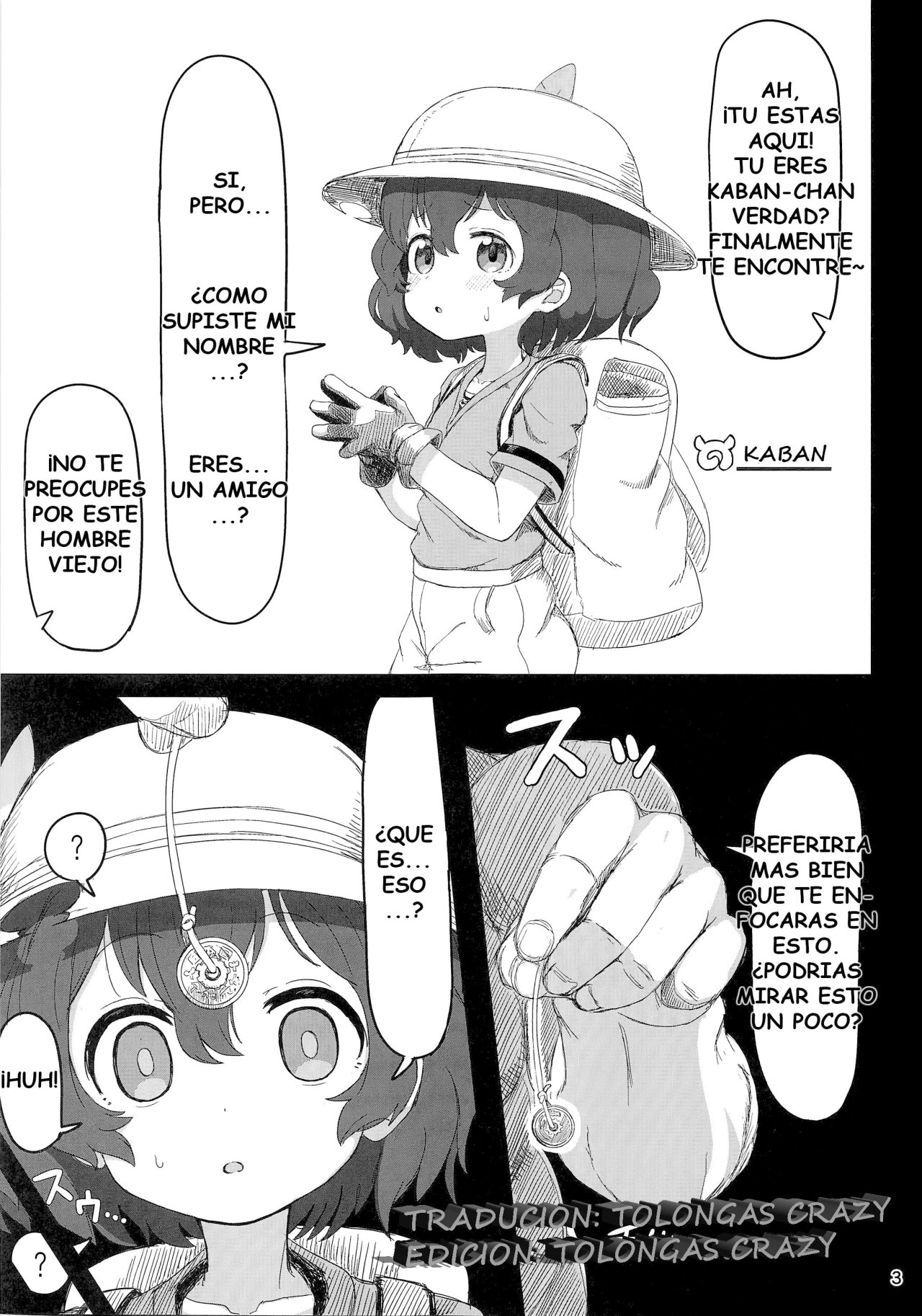 Kaban-chan wa Sugoin da yo! Saimin nanka ni Makenain dakara! page 2 full