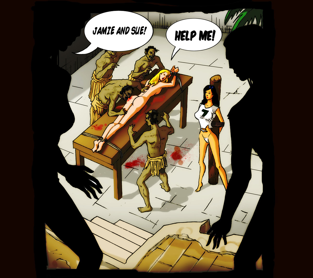 Lost Zombie Civilization of Death Island 1-3 page 4 full