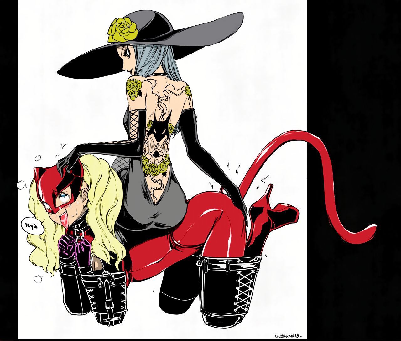 Colored image edits of Killerwhale's comms page 6 full