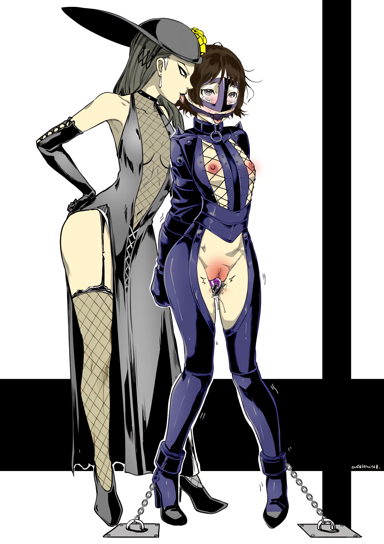 Colored image edits of Killerwhale's comms page 9 full