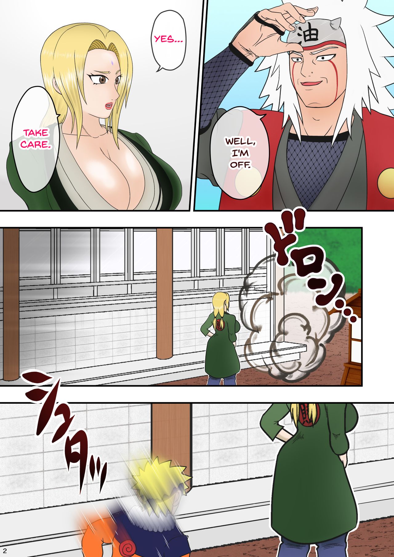 Tsunade no Seikyouiku 2 ~Kanraku Hen~ | Tsunade's Sex Education 2 ~Surrender Edition~ page 3 full