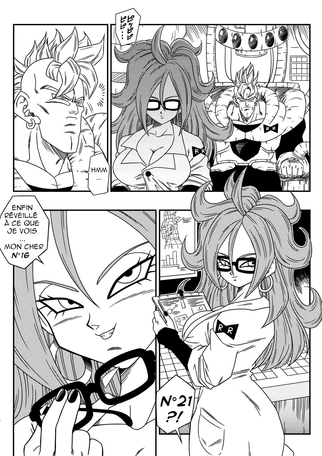 Kyonyuu Android Sekai Seiha o Netsubou!! Android 21 Shutsugen!! | Une androïde plantureuse veut dominer le monde! page 4 full