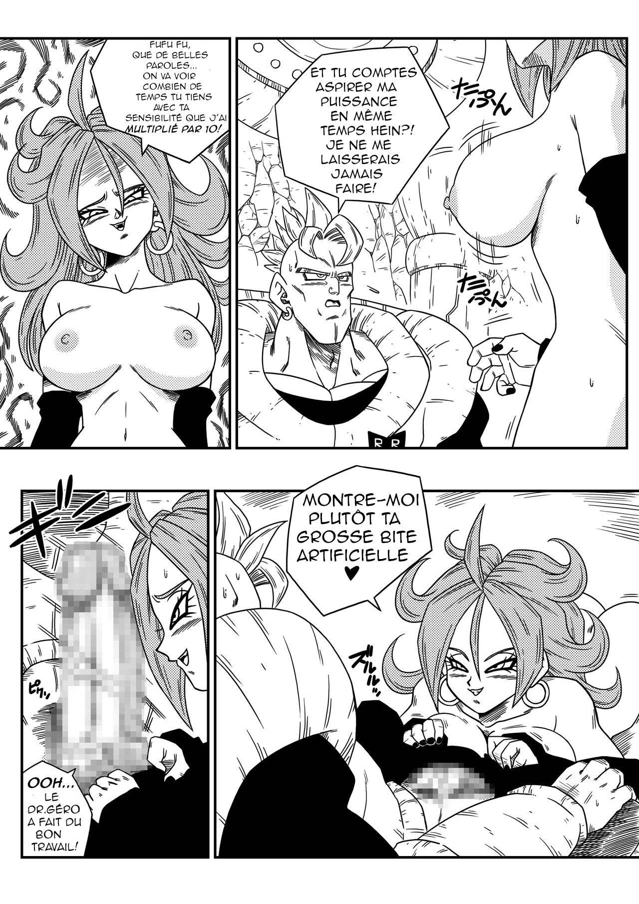 Kyonyuu Android Sekai Seiha o Netsubou!! Android 21 Shutsugen!! | Une androïde plantureuse veut dominer le monde! page 6 full