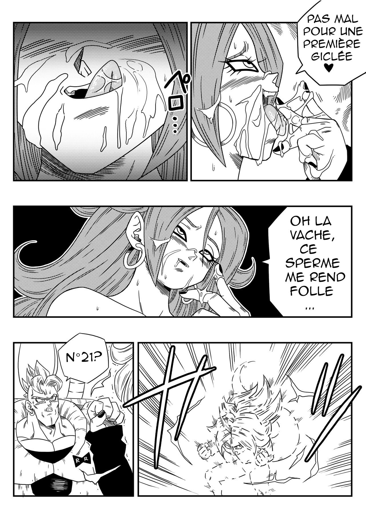 Kyonyuu Android Sekai Seiha o Netsubou!! Android 21 Shutsugen!! | Une androïde plantureuse veut dominer le monde! page 9 full