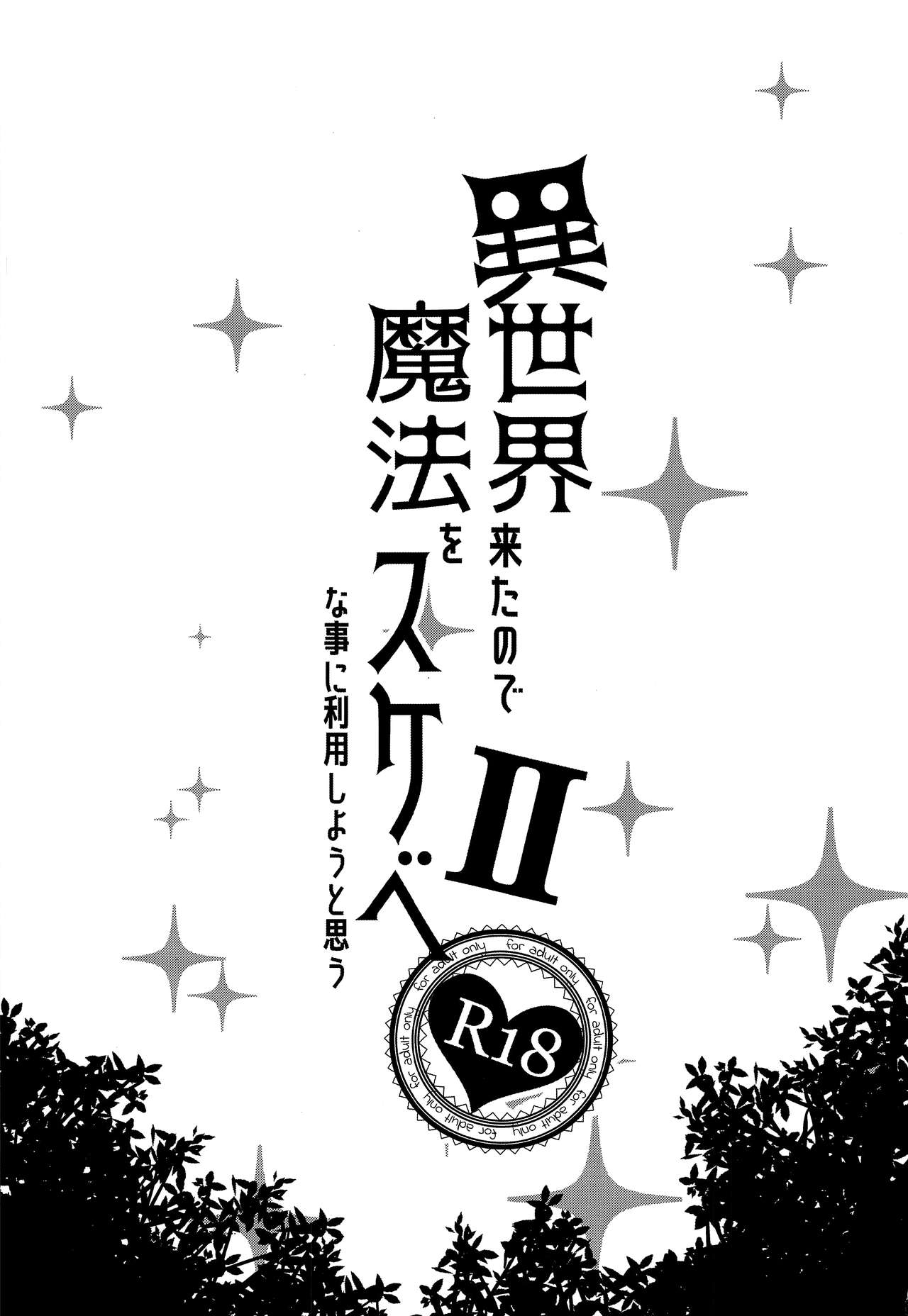 Isekai Kita no de Mahou o Sukebe na Koto ni Riyou Shiyou to Omou II page 3 full