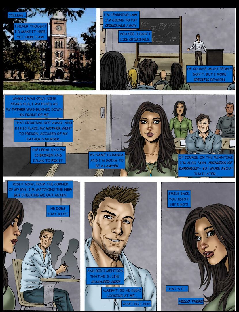 Princess of Darkness Aya #1 page 2 full