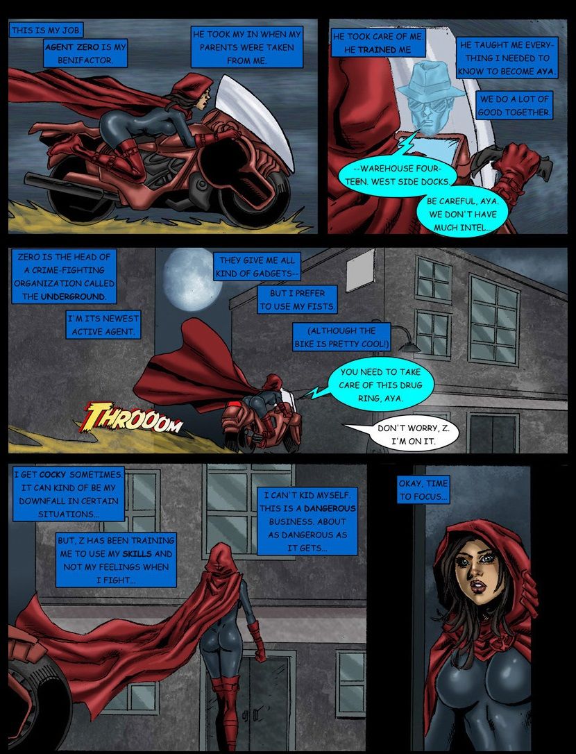 Princess of Darkness Aya #1 page 9 full