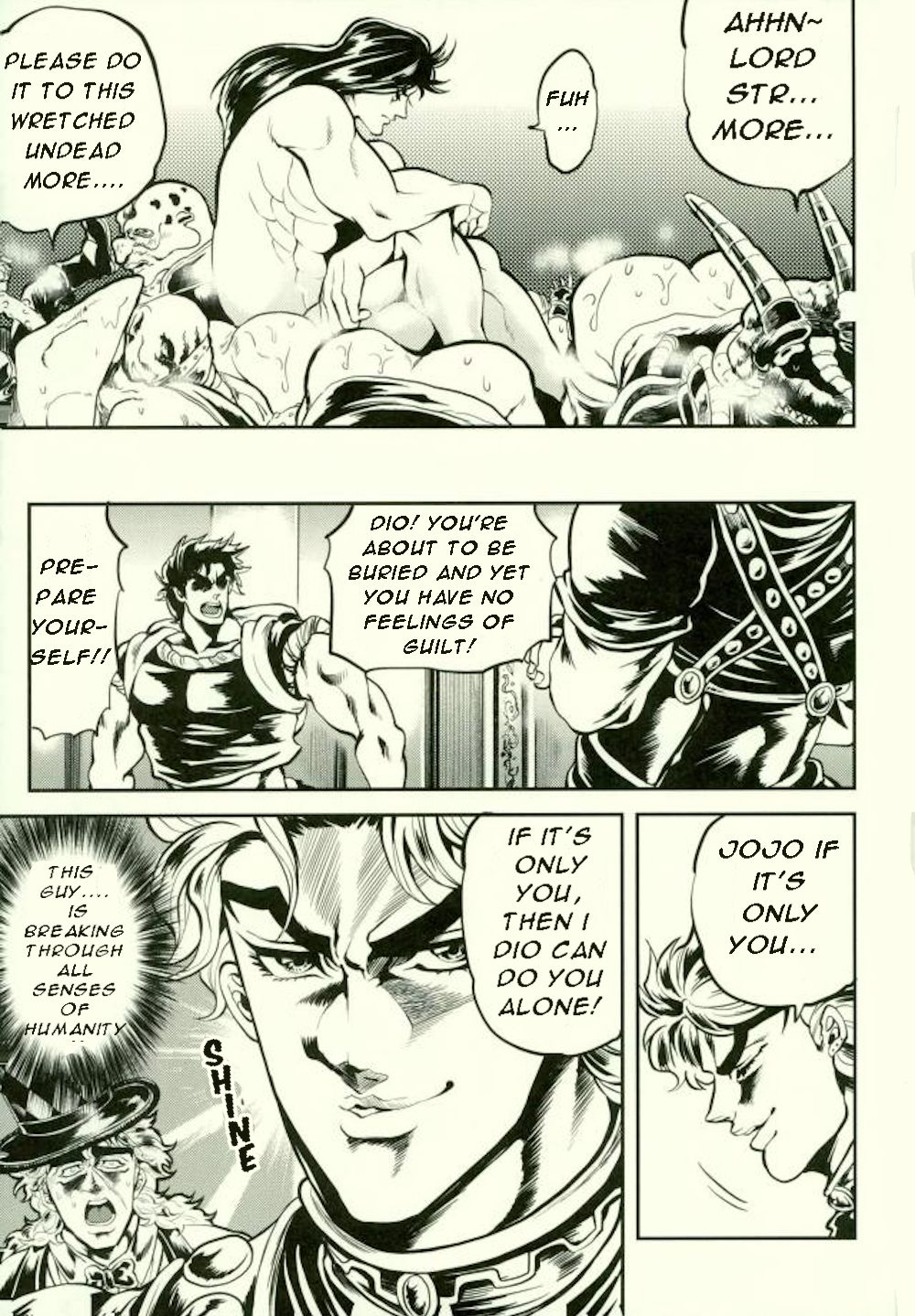 Zenritsusen o Korikori Shiteiruzo Jojo! Saishuu Kessen Hen | I Am Going to Grind on Your Prostate Jojo! page 9 full