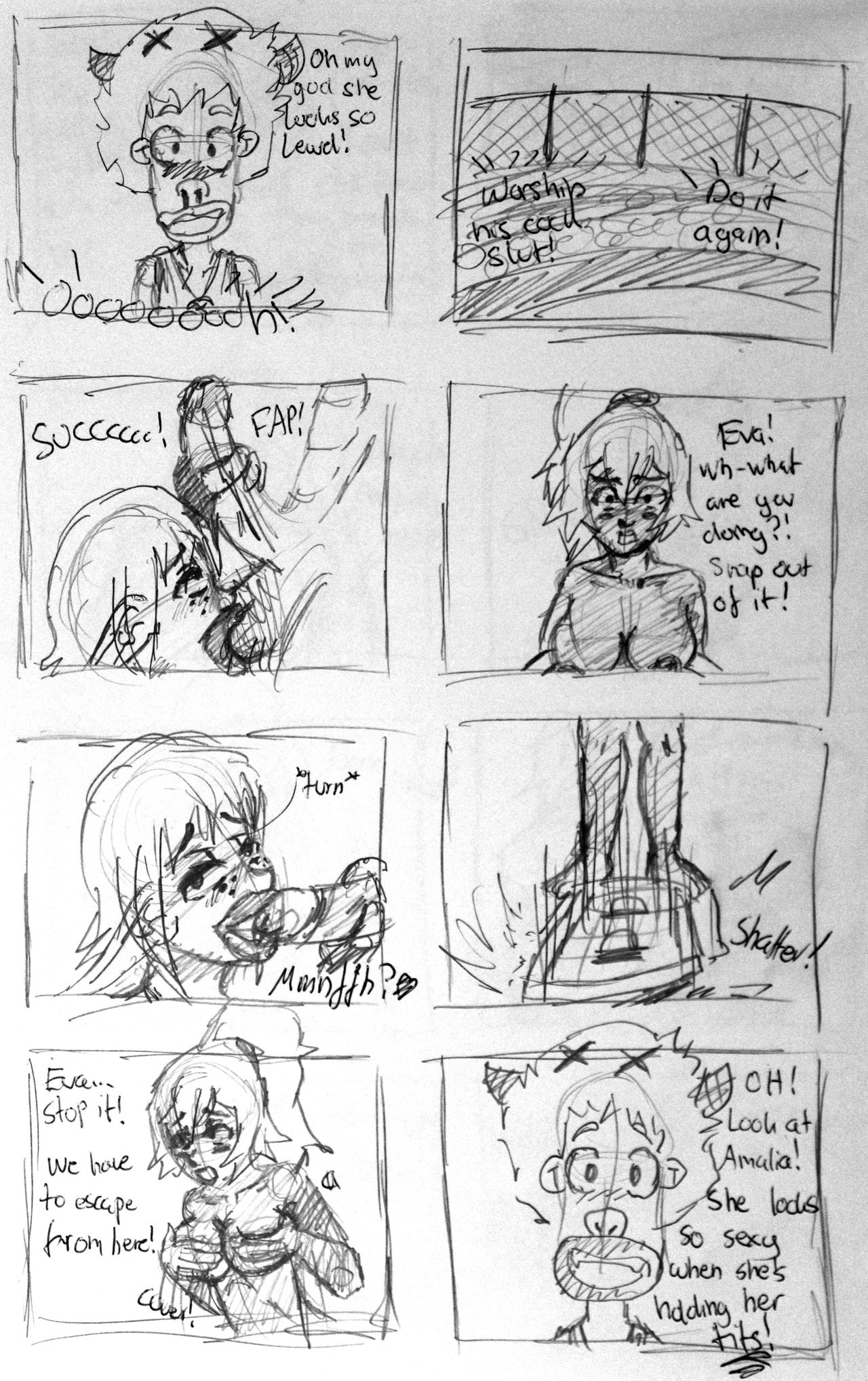 Amalia and Evangelyne's Boufbowl Aftermath page 9 full