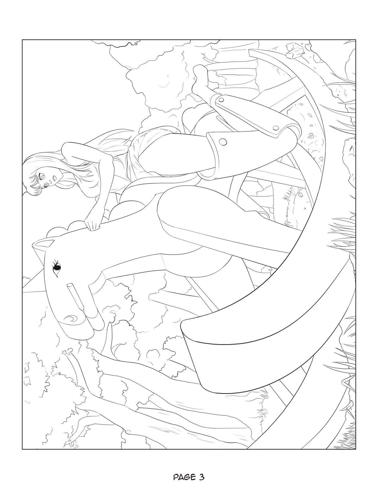 Little Coloring Book page 5 full