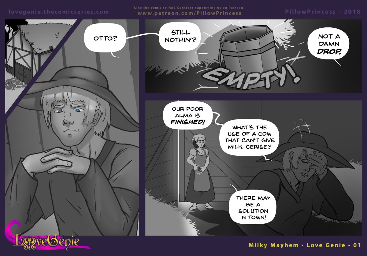 Love Genie - 9 - Milky Mayhem page 1 full
