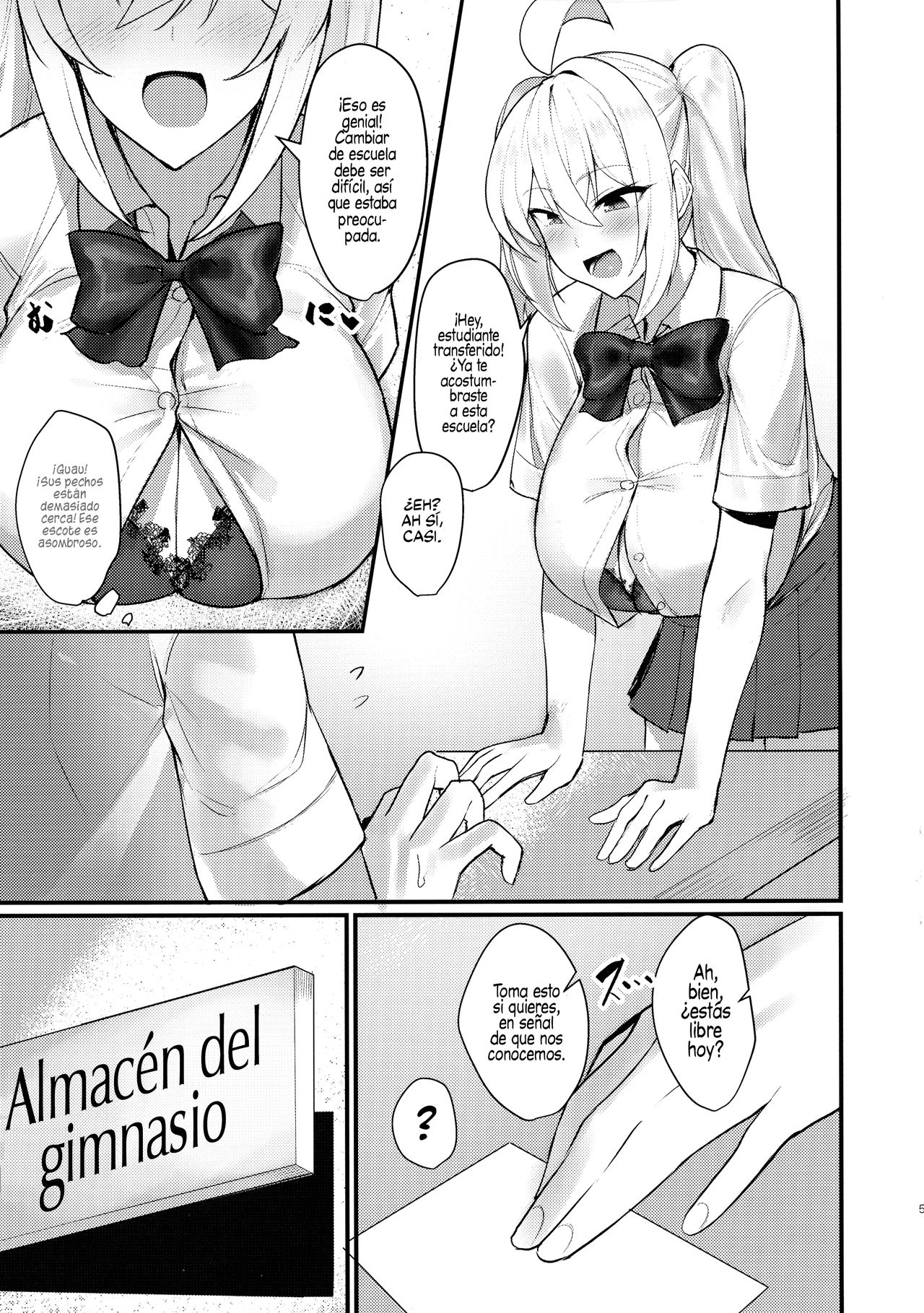 Class no Bakunyuu Gal ga Kininatte Shikatanai! | No puedo dejar de pensar en la Gyaru de pechos enormes de mi clase page 5 full