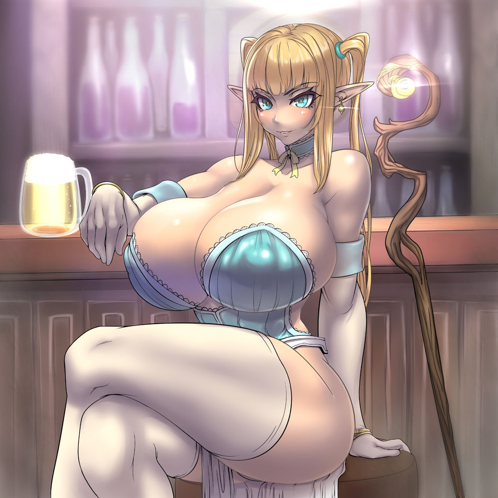 デカパイエルフへの依頼 page 8 full