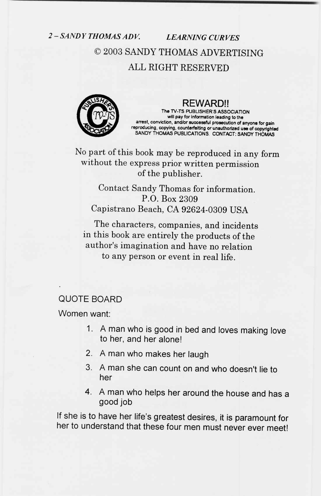 Sandy Thomas - Learning Curves page 3 full