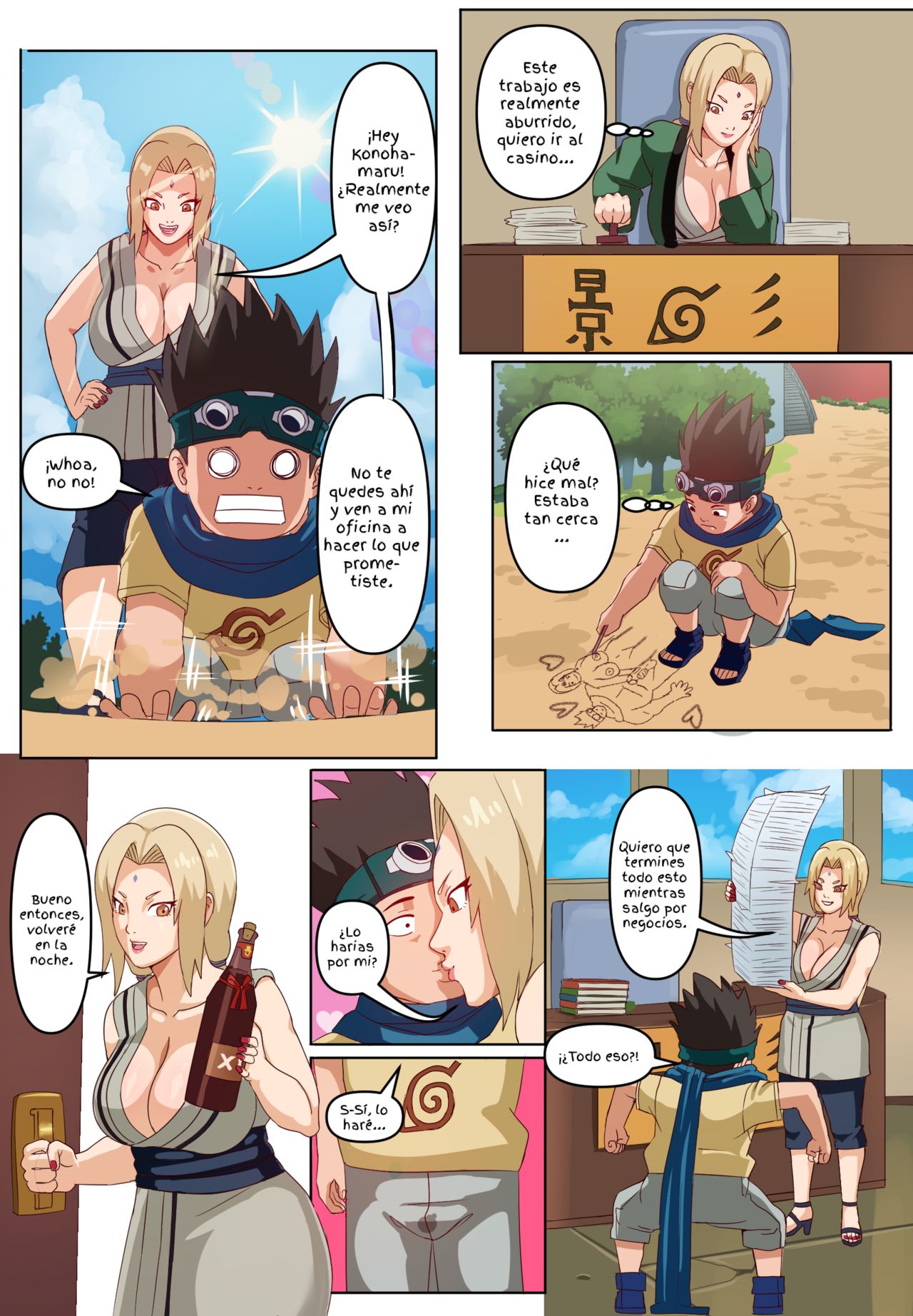 Senju Tsunade to Sarutobi Konohamaru page 10 full