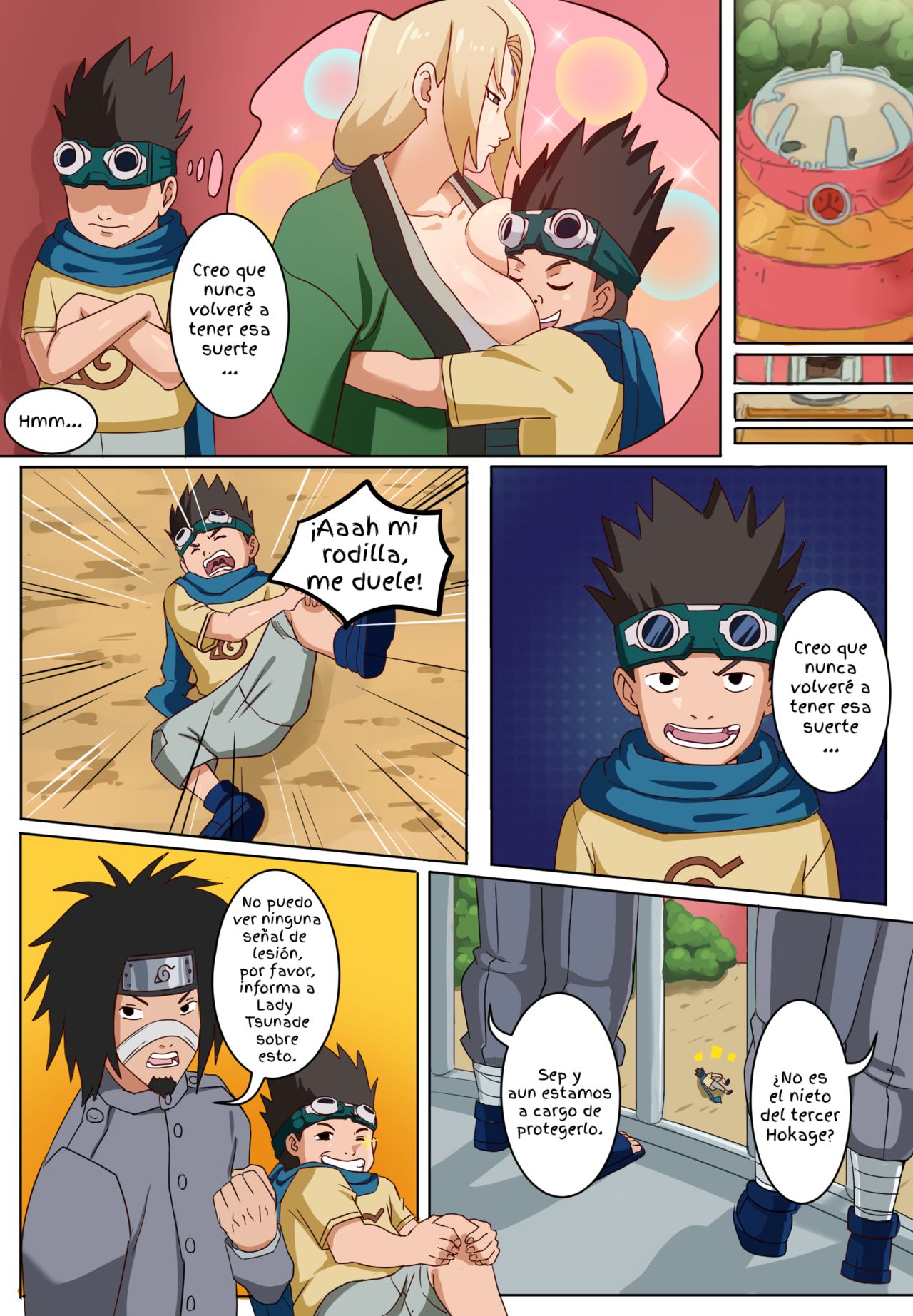 Senju Tsunade to Sarutobi Konohamaru page 3 full