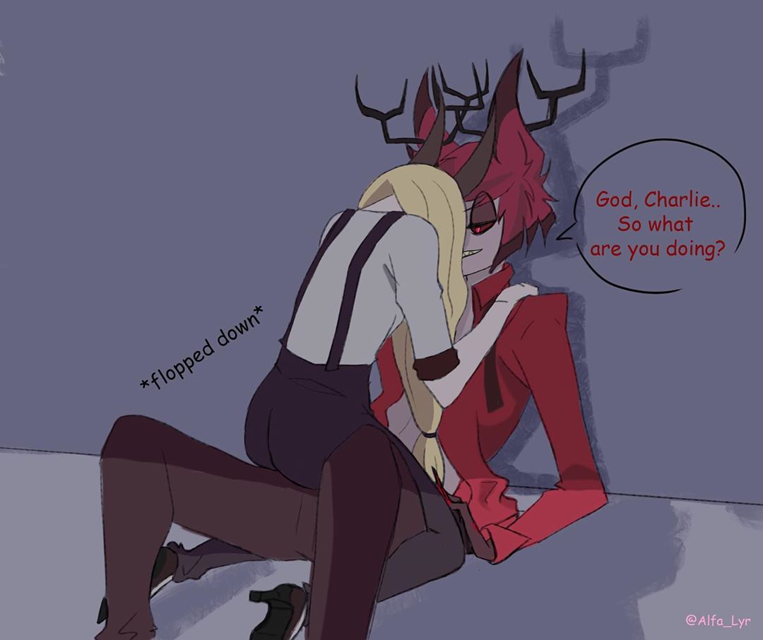 Charlie &amp; Alastor by Alfa_Lyr page 2 full