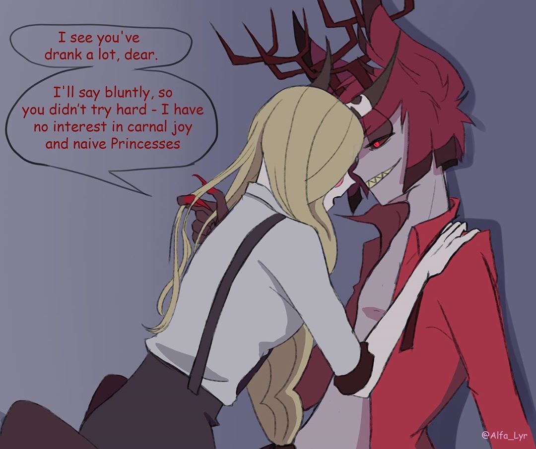 Charlie &amp; Alastor by Alfa_Lyr page 3 full