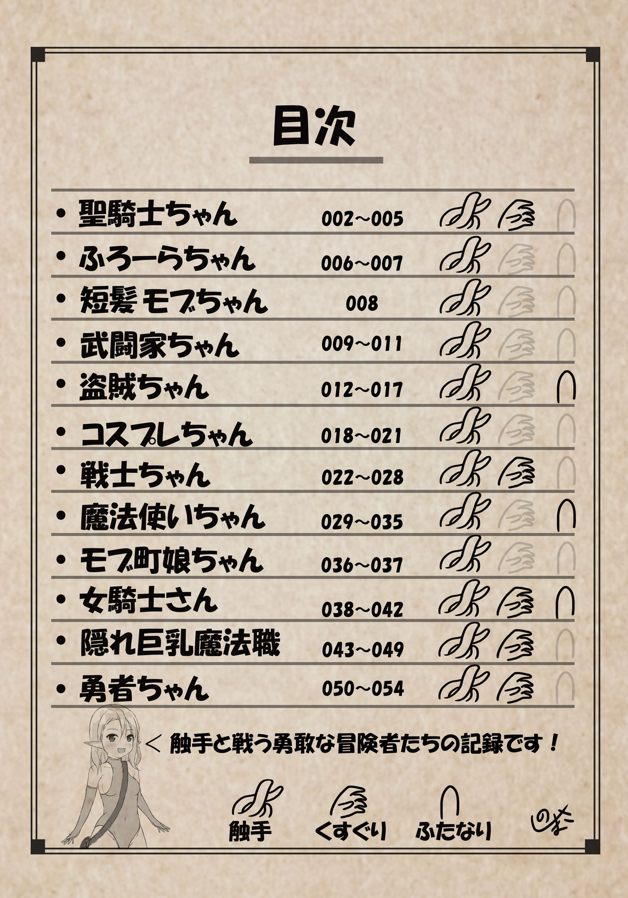 Boukensha-tachi wa Shokushu ni Makeru! page 2 full