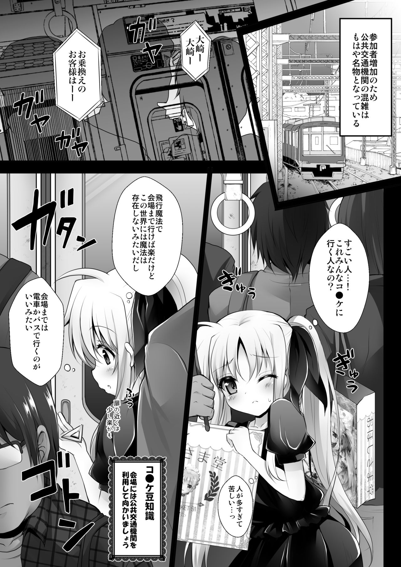 Comike Iki Chikan Densha Fate-chan page 6 full
