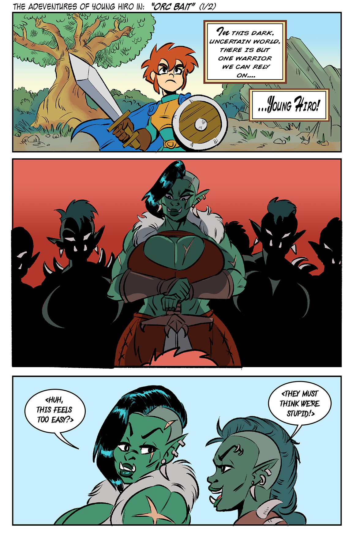 Adventures of Young Hiro page 1 full