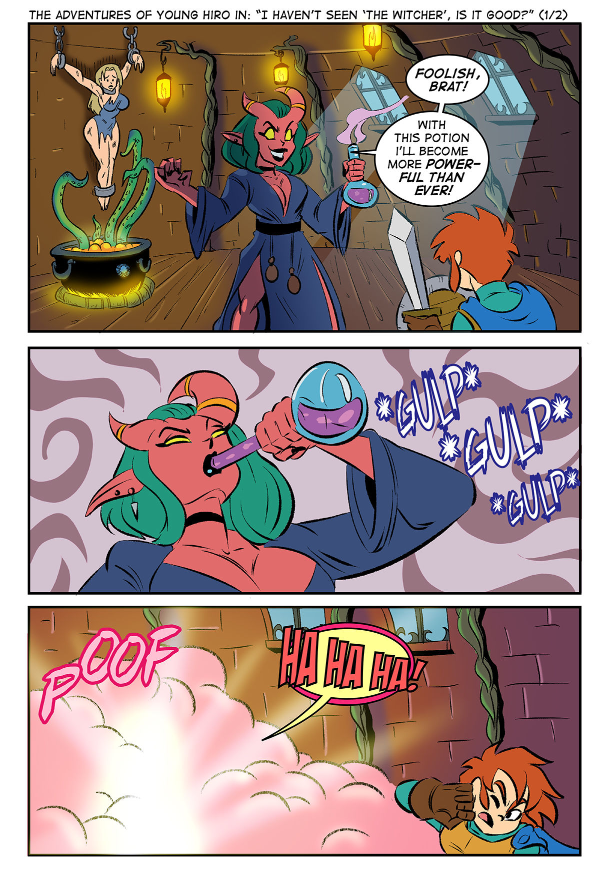 Adventures of Young Hiro page 8 full