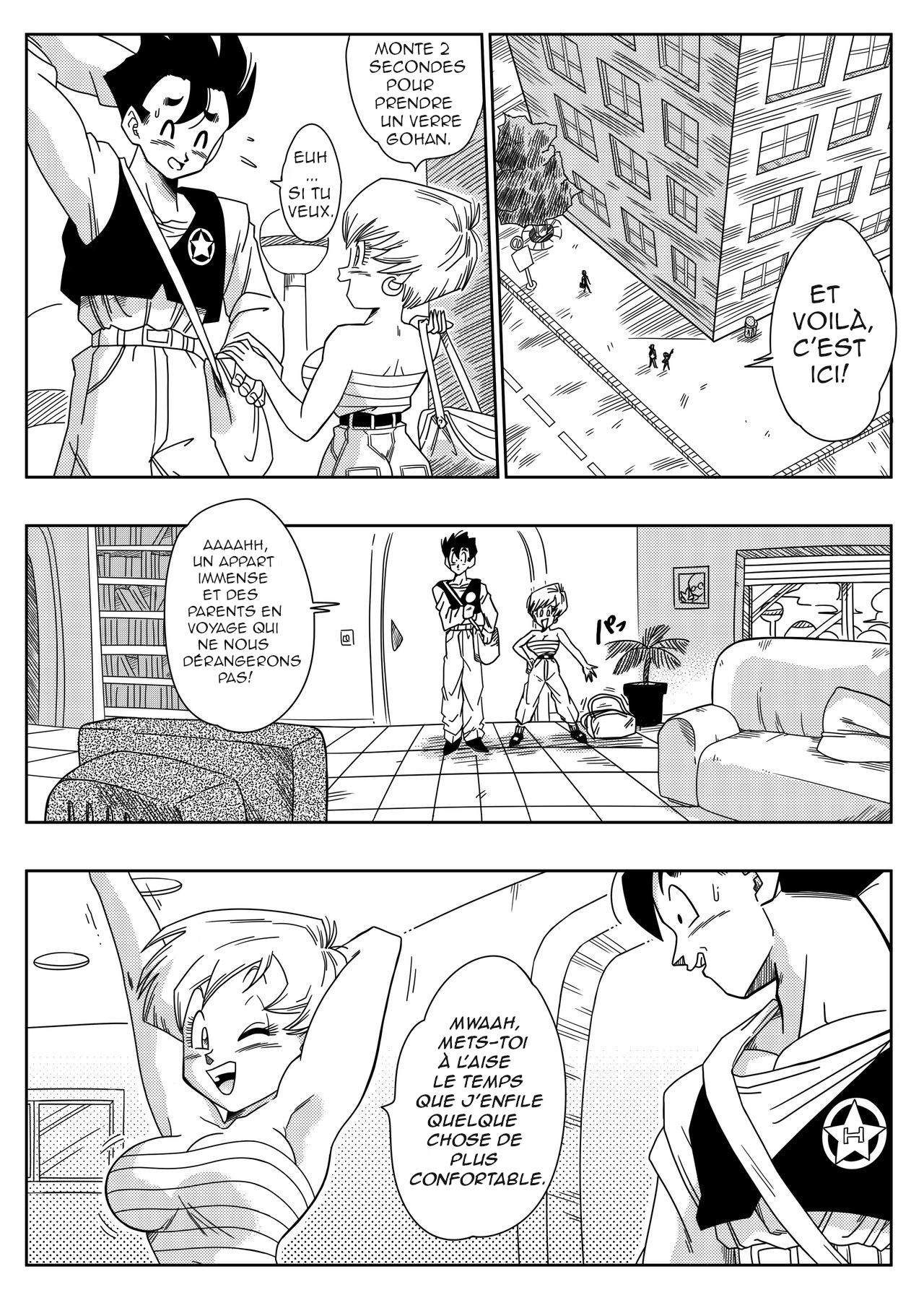 LOVE TRIANGLE Z - Gohan, Erasa to Deau page 5 full