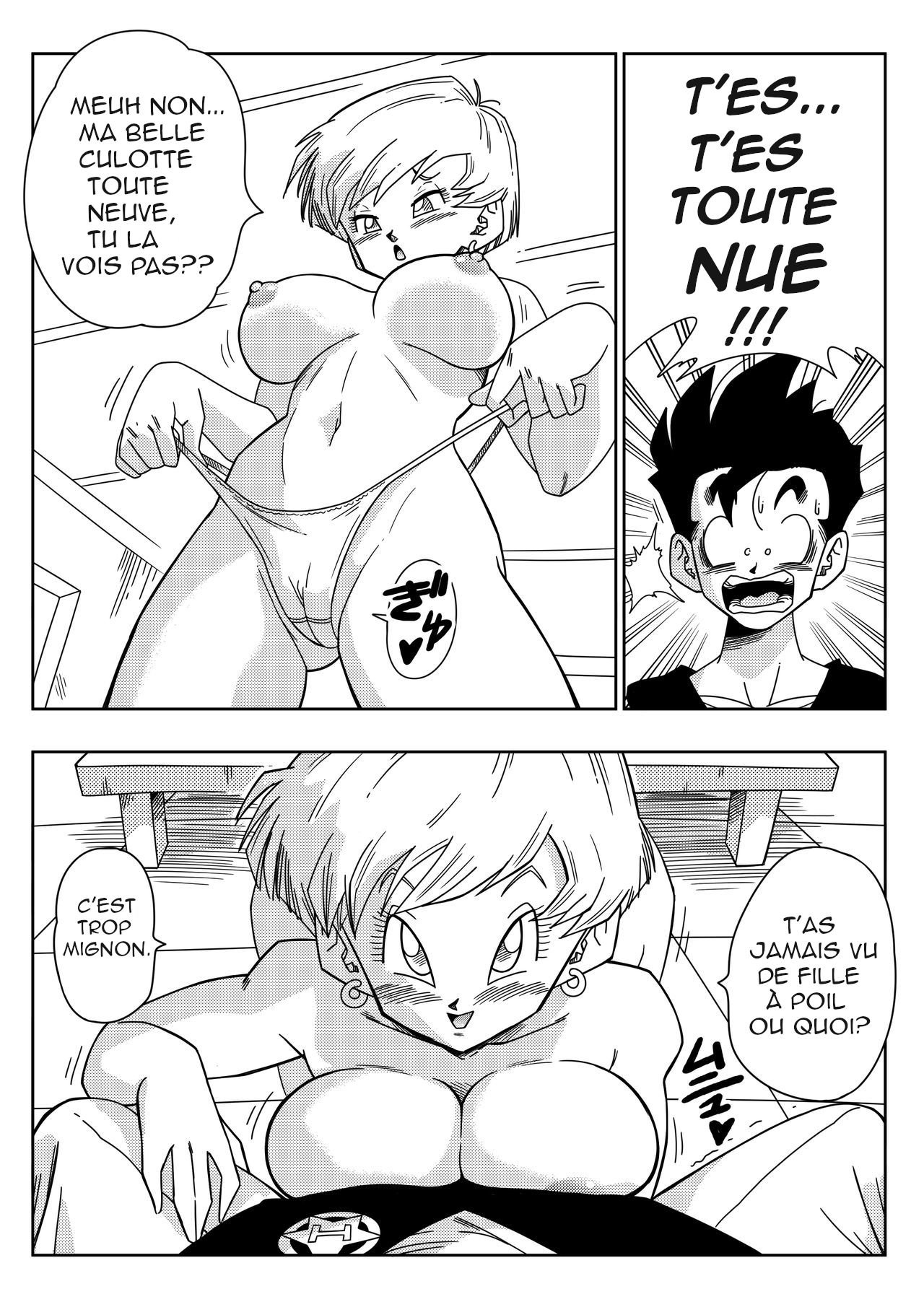 LOVE TRIANGLE Z - Gohan, Erasa to Deau page 8 full
