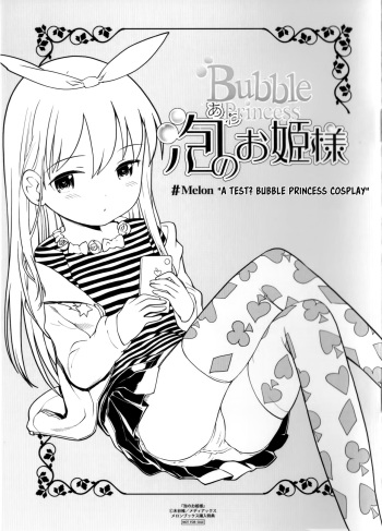 Awa no Ohime-sama Melonbooks Booklet cover