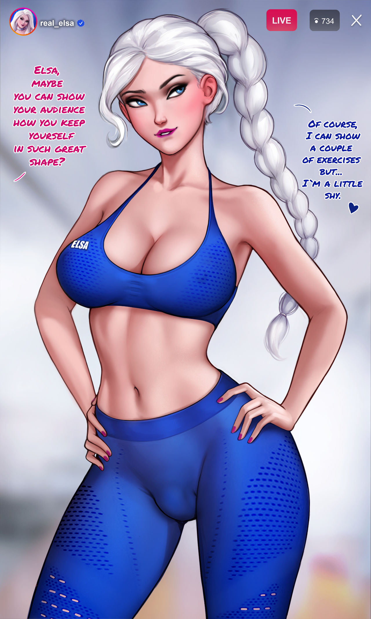 How to train your ass with Elsa  Futa ver. page 3 full