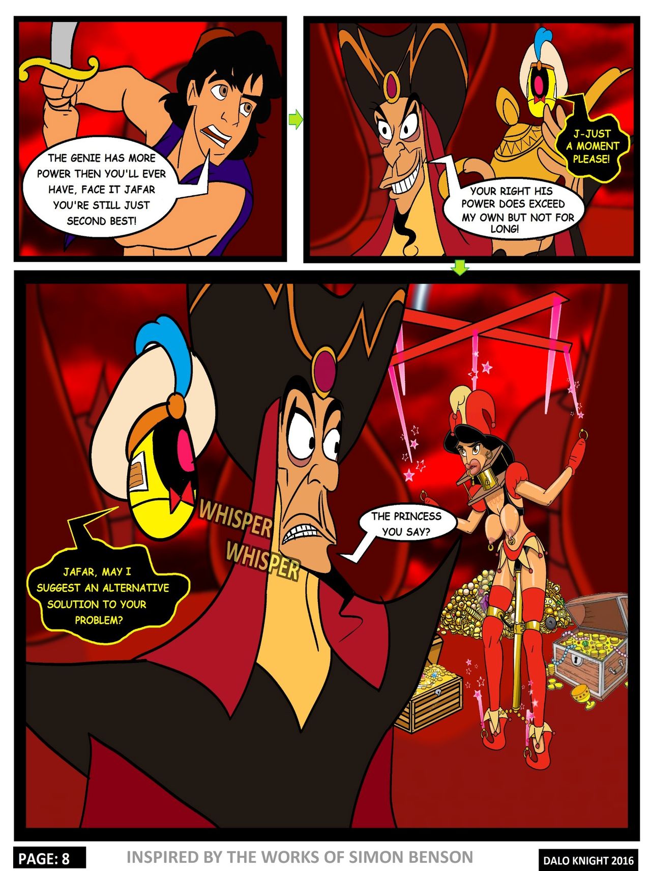 Binding Time &amp; Space Series: Aladdin page 7 full