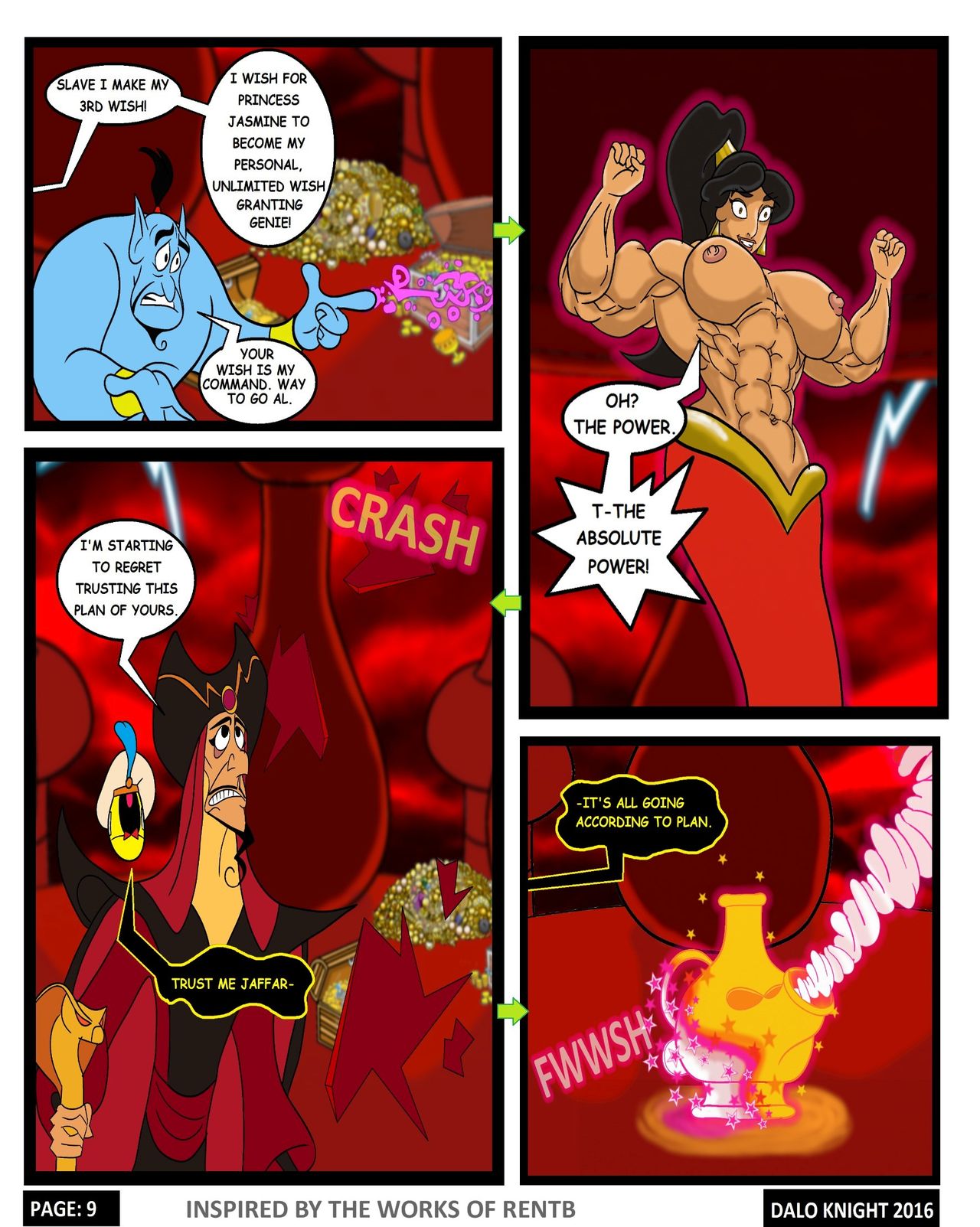 Binding Time &amp; Space Series: Aladdin page 8 full