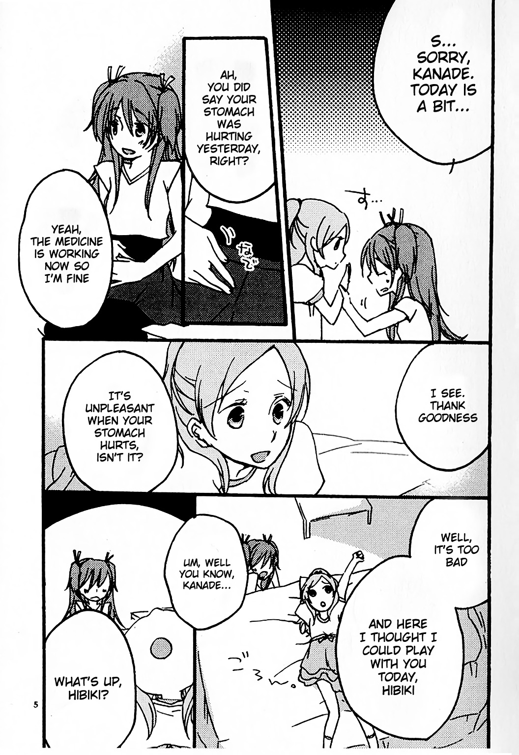 Tamani wa Iiyone | It's okay once in a while page 5 full
