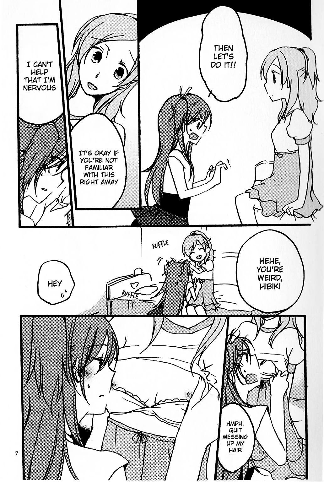 Tamani wa Iiyone | It's okay once in a while page 7 full