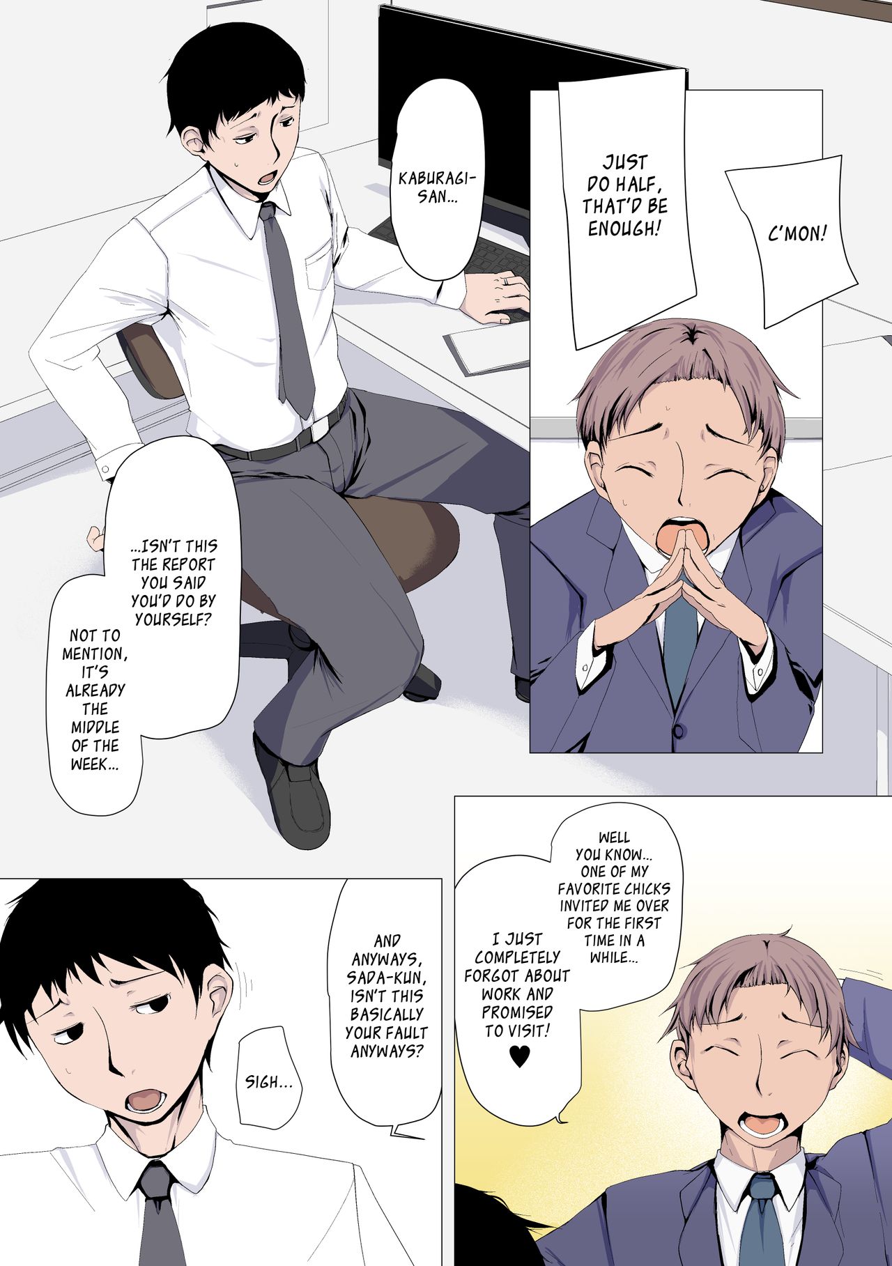 Oku-sama wa Aitsu no Niku Onaho ni Narimashita page 2 full
