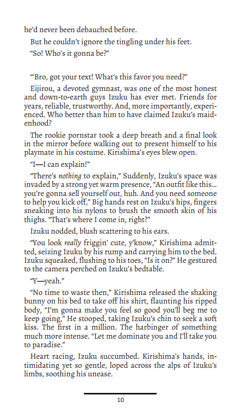 Debauched Deku: A Midoriya "Deku" Izuku R18 Fanzine page 10 full