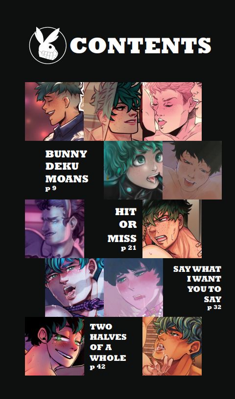 Debauched Deku: A Midoriya "Deku" Izuku R18 Fanzine page 3 full