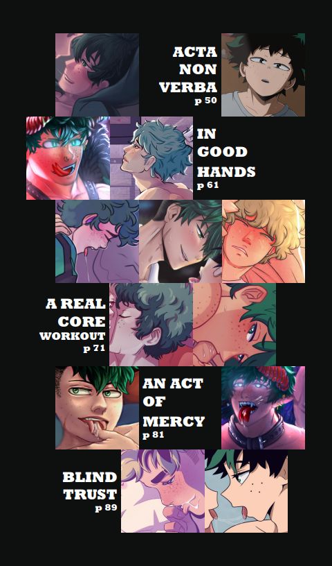 Debauched Deku: A Midoriya "Deku" Izuku R18 Fanzine page 4 full