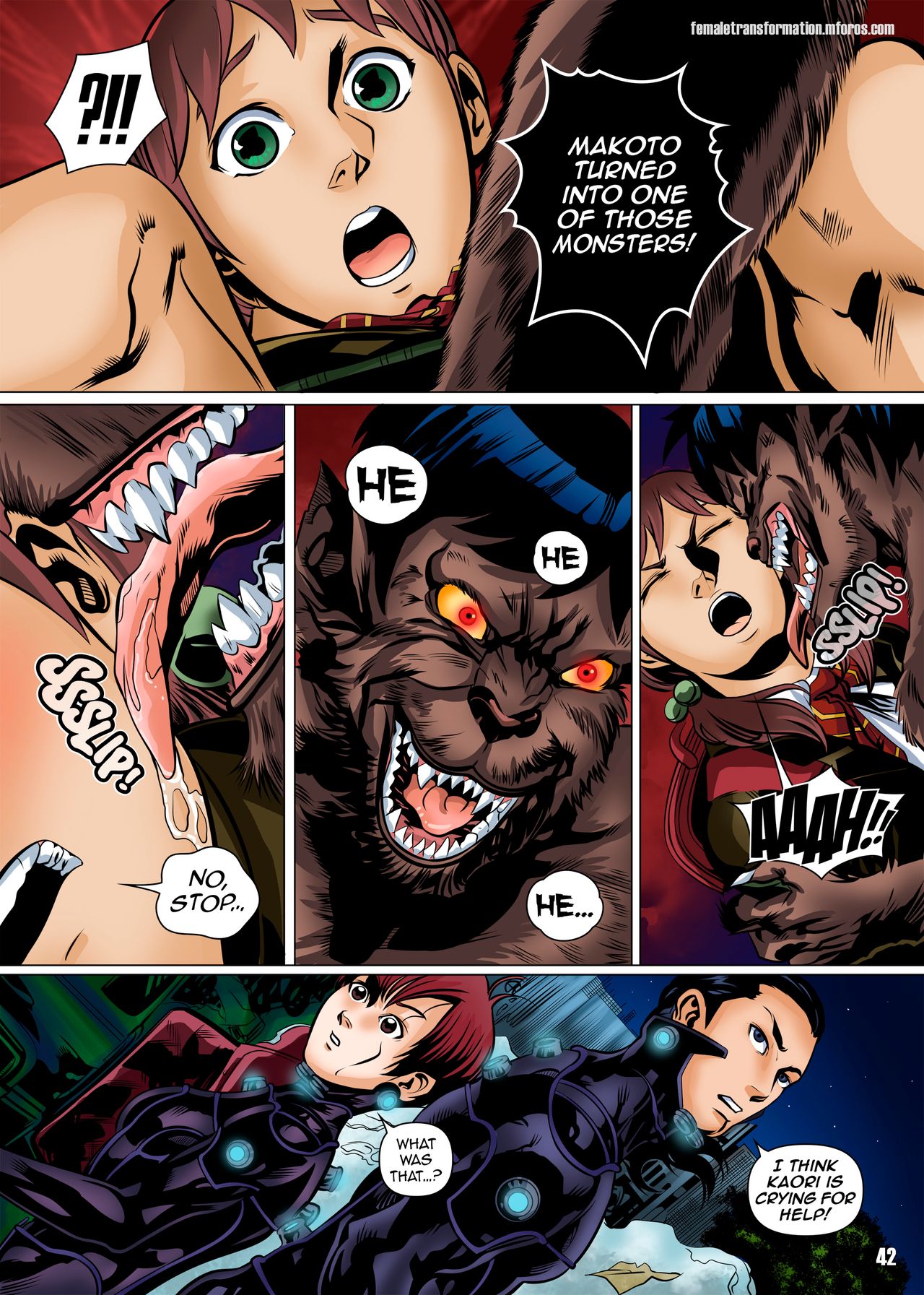 Werewolf Mission #4 page 8 full
