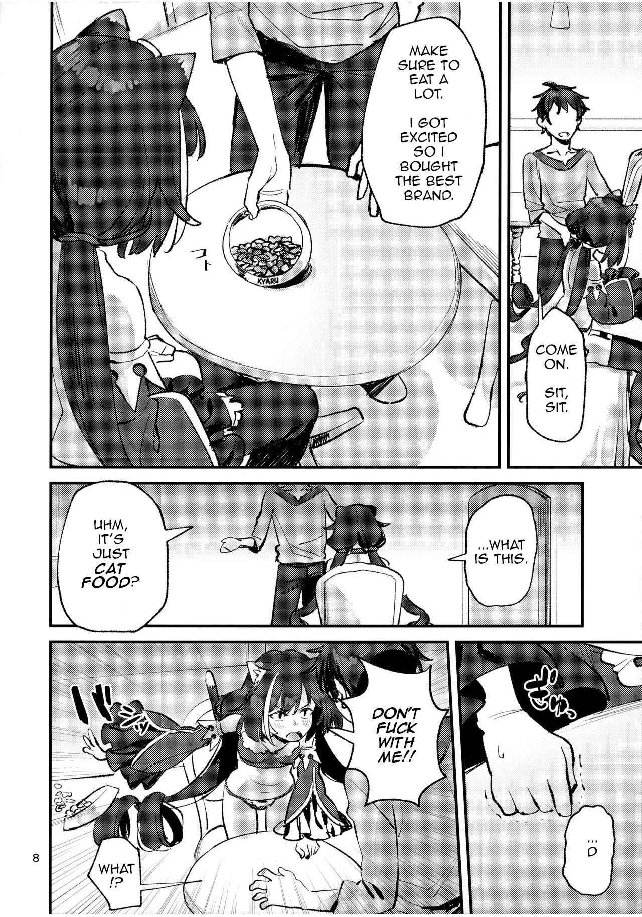 Datte Kyaru-chan Uragirimono da yo ne | Because Kyaru-chan is a traitor page 7 full