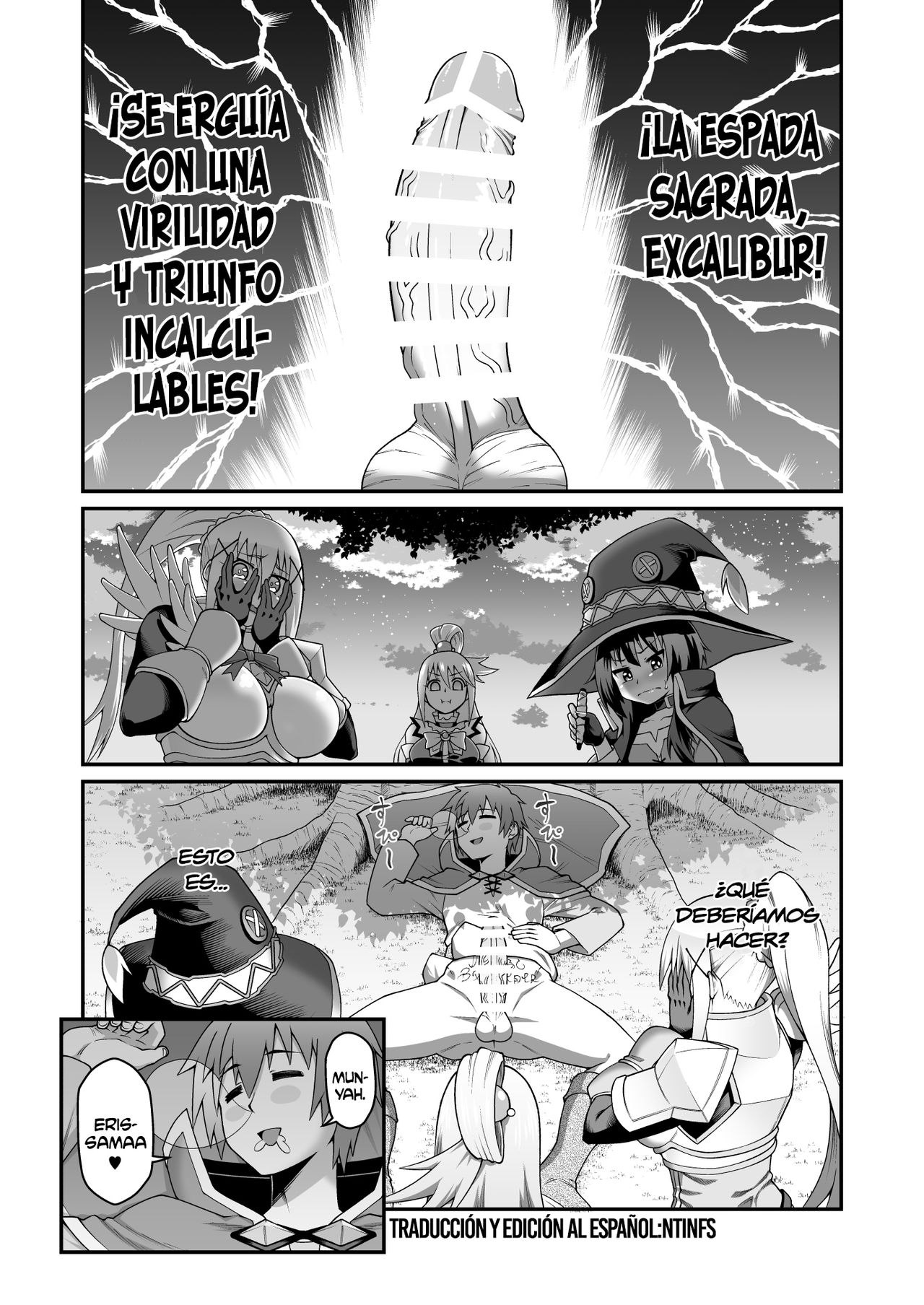 Kono Dame Kishi ni Seiken o!! | ¡¡Dale esa lujuriosa espada a esta paladín inútil!! page 2 full