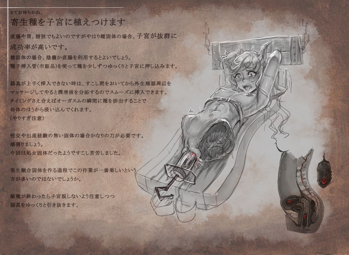 プロが教える寄生融合体の作り方 メイキング（物理） page 6 full
