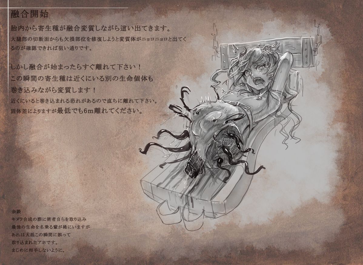 プロが教える寄生融合体の作り方 メイキング（物理） page 9 full