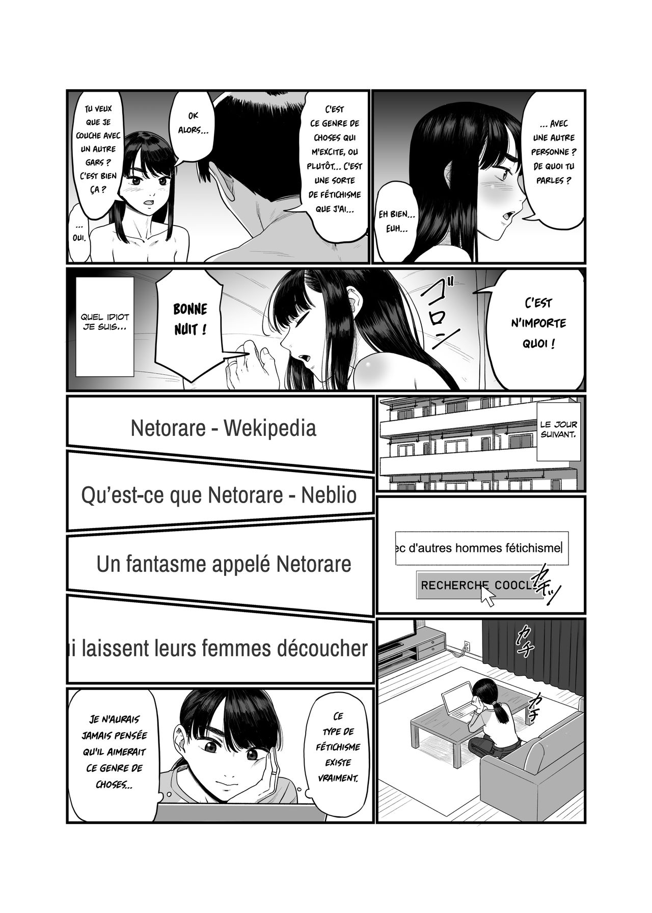 Tsuma o Dakaseru Otto-tachi | Les maris qui laissent leurs femmes découcher page 6 full