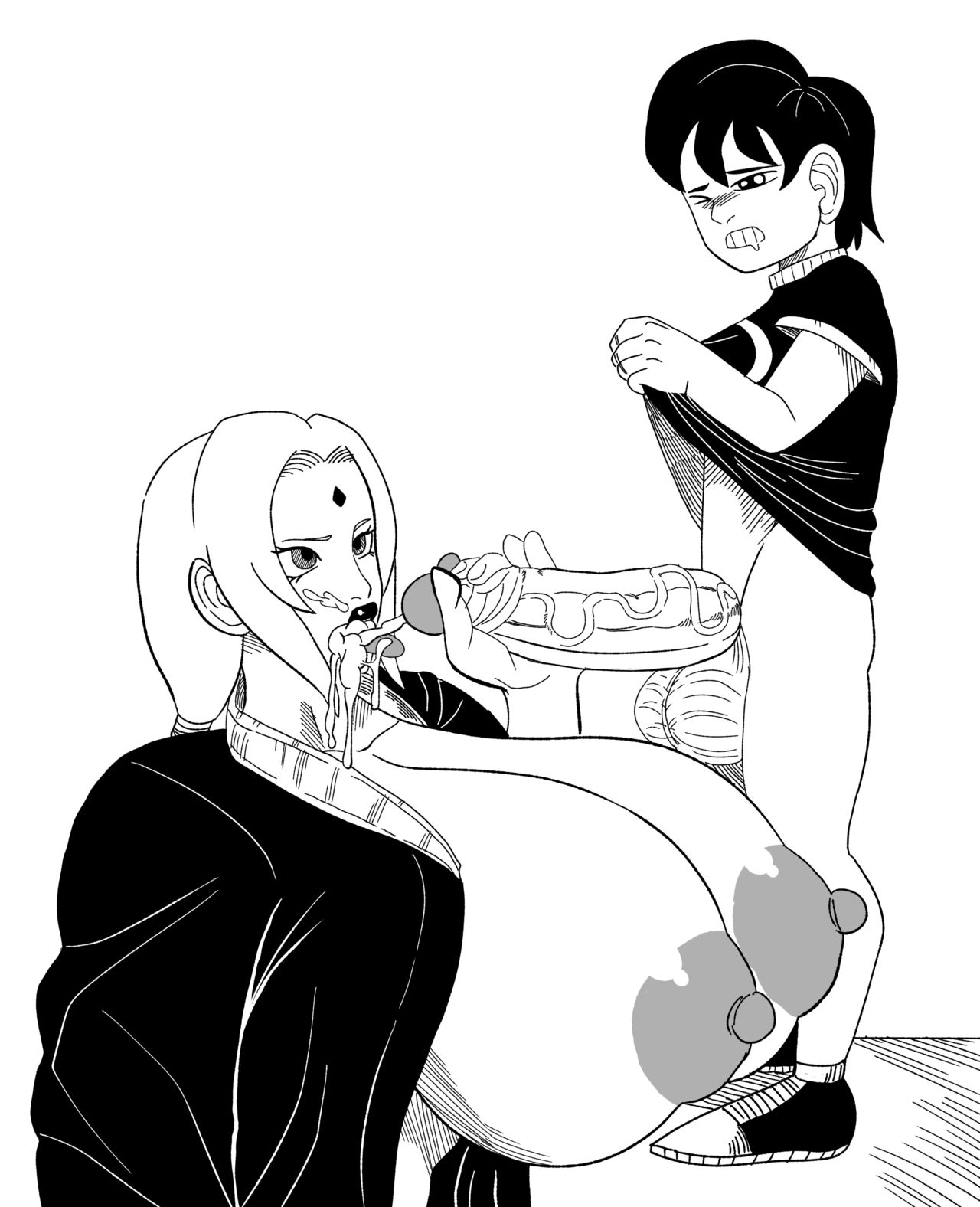 Tsunade and Shota page 4 full