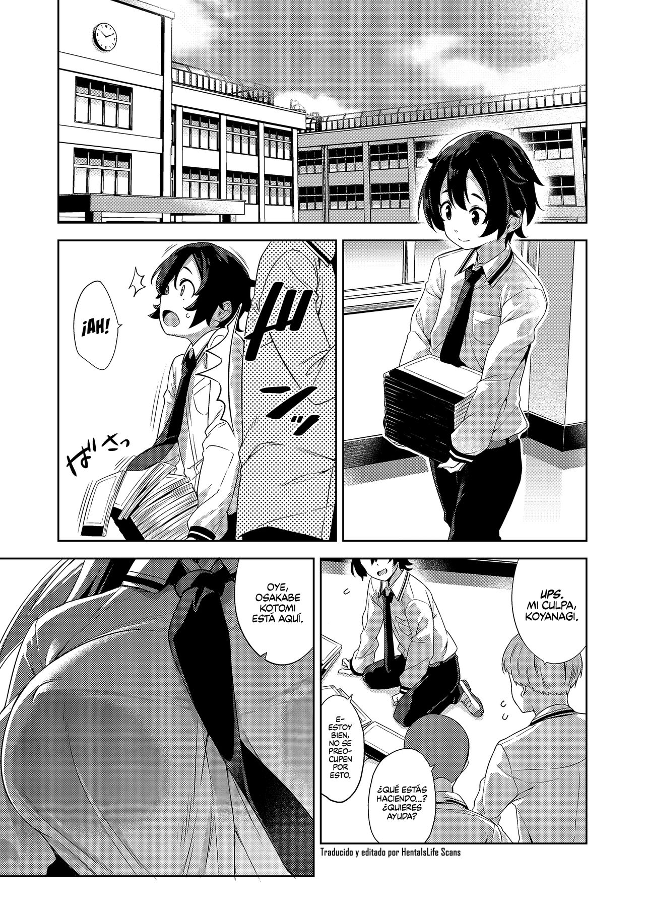 Gakkou to Bed ja Seihantai no, Okkina Kanojo. | Mi novia alta actúa en la cama del polo opuesto que en la escuela. page 3 full