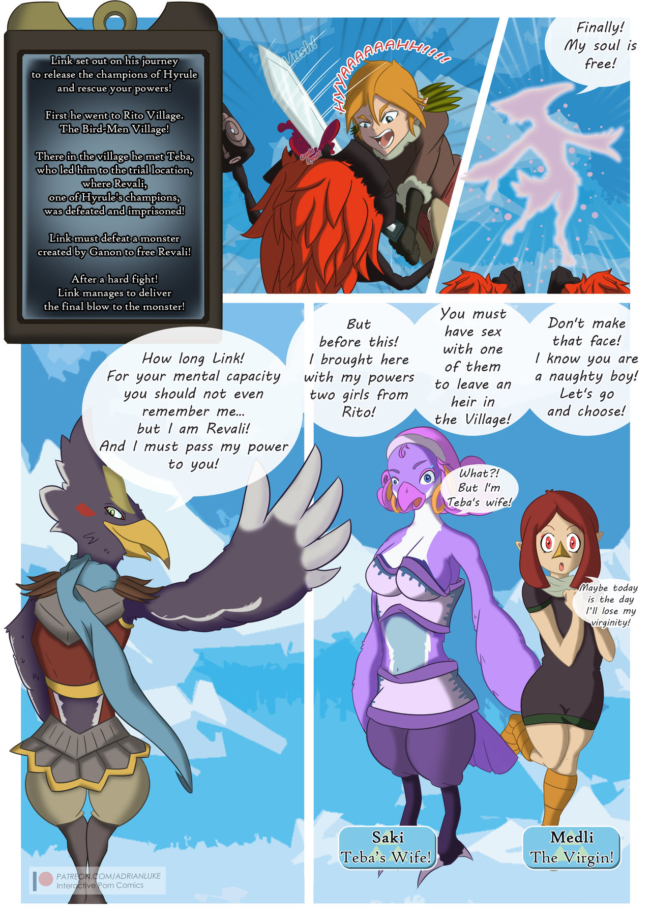 The Legend of Link page 7 full