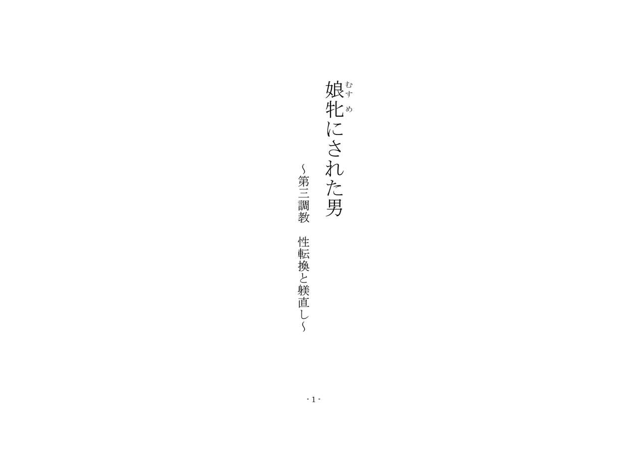 Musume Ni Sareta Otoko ~Daisan Choukyou Seitenkan To Shitsuke Naoshi~ page 1 full