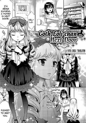 Tonari no Tsuiteru GothLoli-chan | Goth Loli-chan Next Door cover